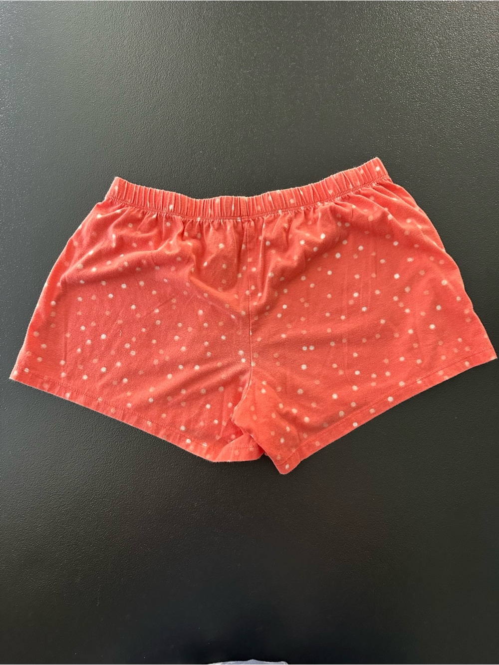 Women’s Sonoma Orange & White Polka Dot Pajama Shorts Size S - Picture 3 of 5